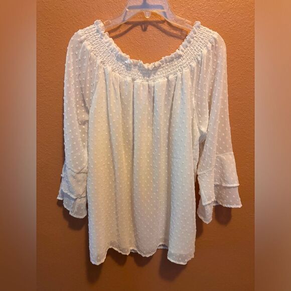 Jess Lea white blouse - Picture 1 of 9